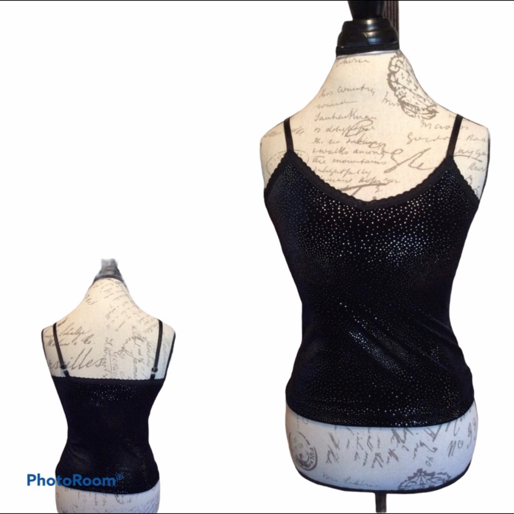 Old Navy velvet and metallic camisole size…